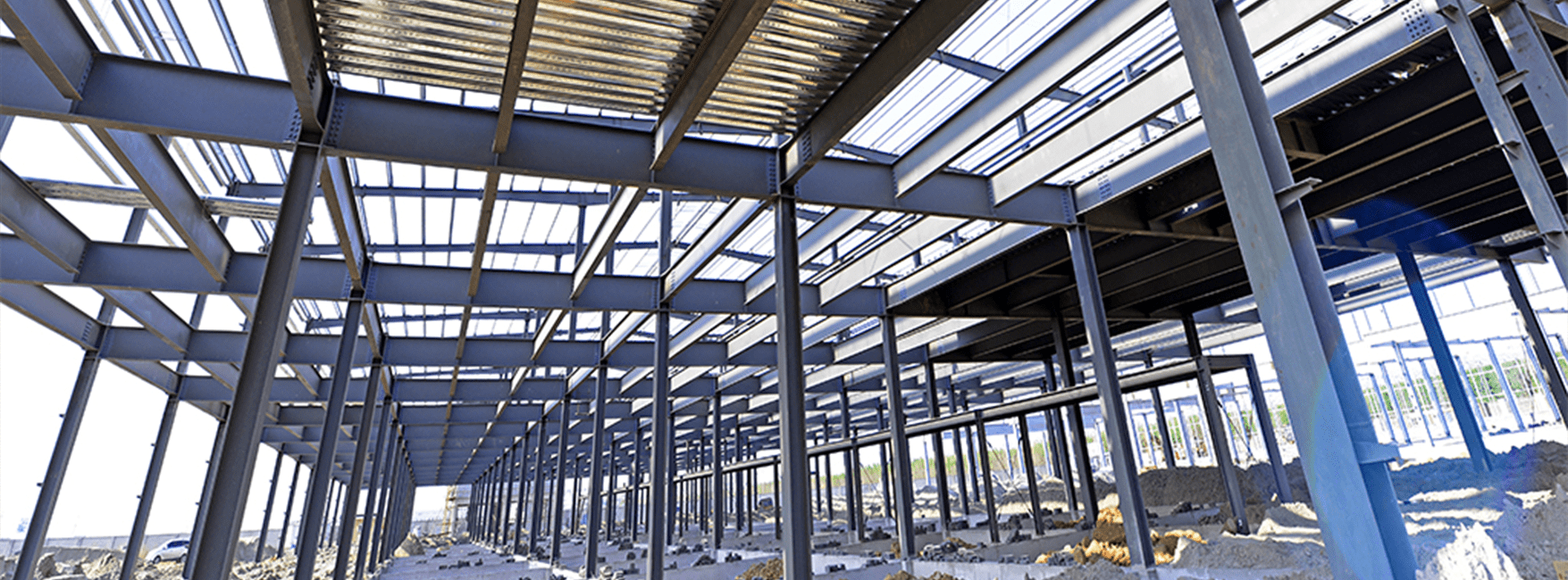 Steel Warehouse, Warehouse Area And Porch Construction