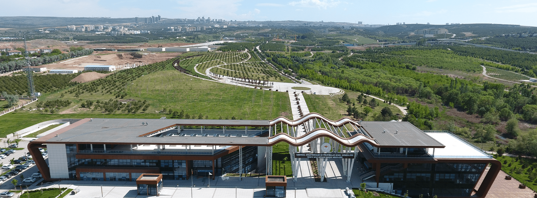 Turkey National Botanical Garden Entrance and Welcome Center